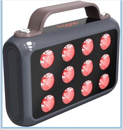 Hooga Portable Red Light Therapy Device 660nm 850nm Rechargeable