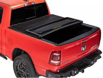 5.7 / 5.8FT 4-Fold Cover for Ram Truck 1500  Bed 2009-2026 waterproof soft hard top