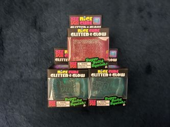 Needoh Nice Cube Glitter & Glow