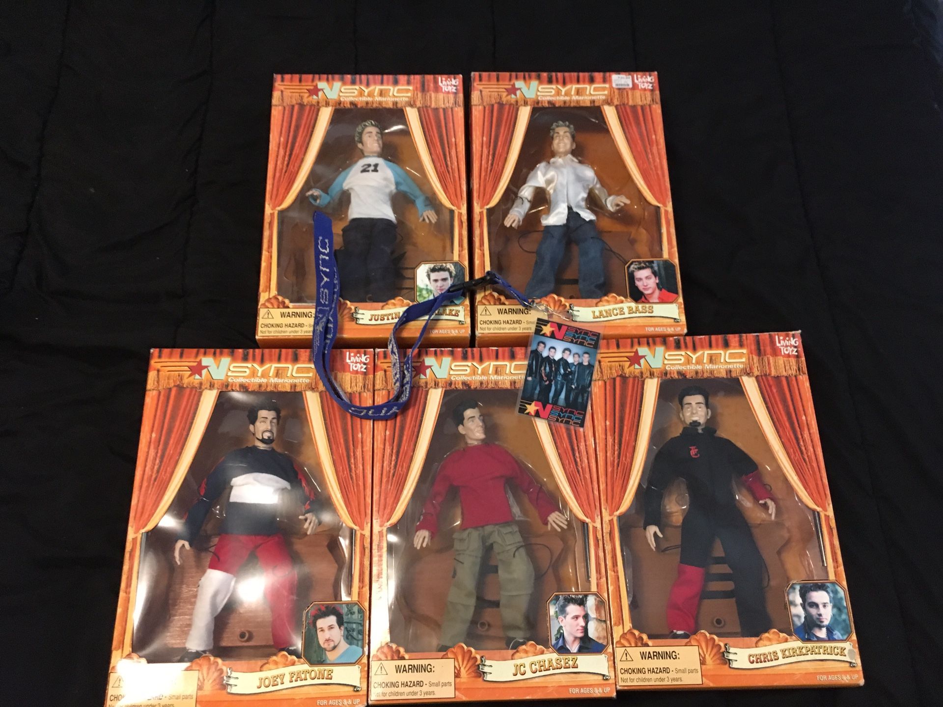 *NSYNC COLLECTABLE DOLL SET (ALL 5 INCLUDED)