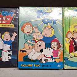Family guy DVDs