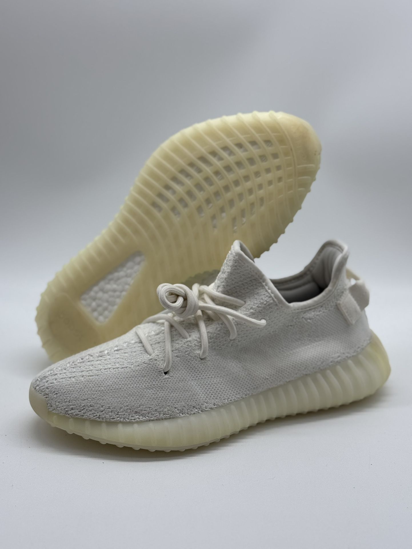 Adidas Yeezy Boost 350 V2 Low Cream Triple White CP9366 Men’s Size 7.5