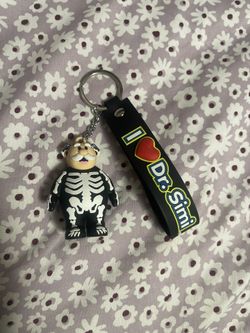 Dr. SIMI Skeleton Keychain