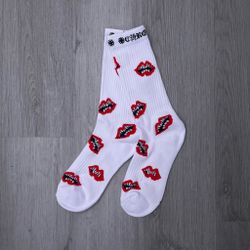 Chrome heart socks