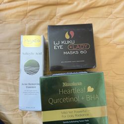 Bundle of 3 brand new skin care product