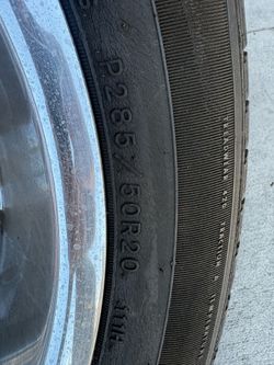 Wheel and tires