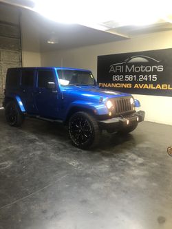 2014 Jeep Wrangler unlimited Sahara 4WD