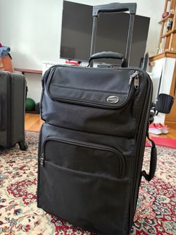 American Tourister Black Rolling Carry-On Luggage