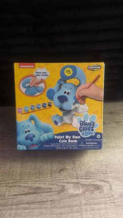 Blue clues coin bank