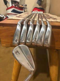 Takomo 101 Iron Set 4-PW – KBS Tour Lite – Custom Grips