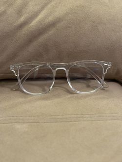 Clear Nonprescription Stylish Glasses