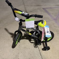 Huffy 12" Rock It Kids' Bike, Fits Riders 37" - 42", Gray, Child, Boys