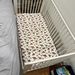 IKEA Baby crib (has 4 sides, Not Shown)