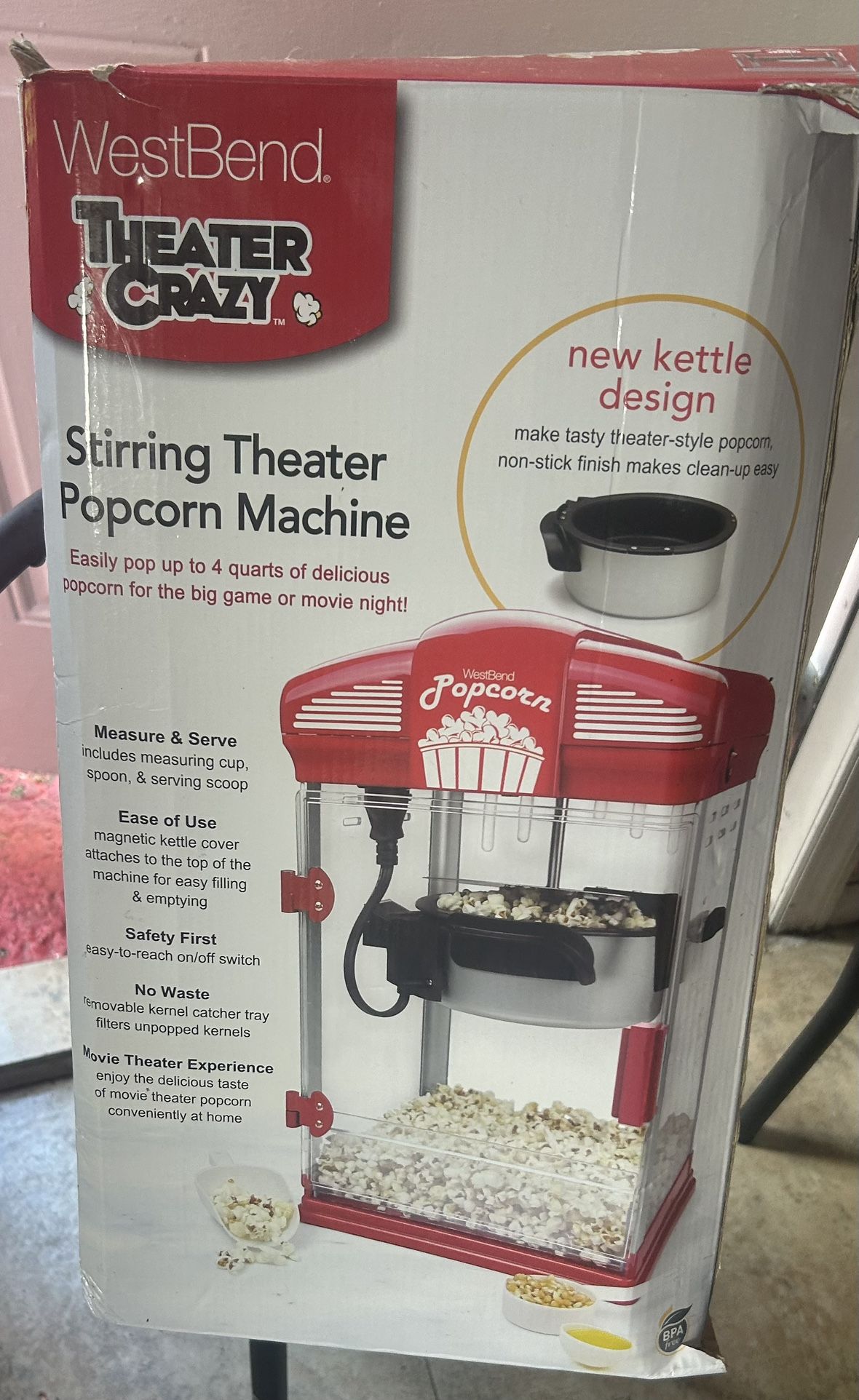 Popcorn machine