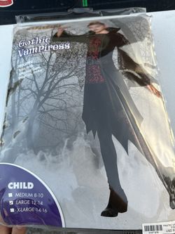 Halloween Costume Gothic Vampiress