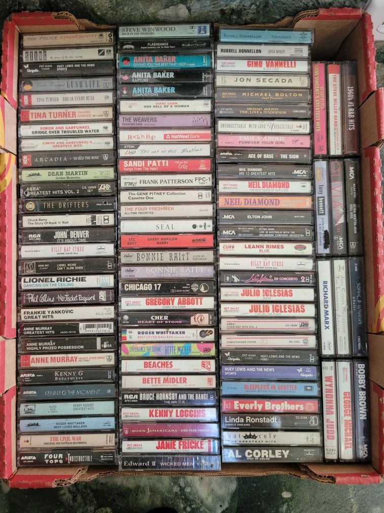 Large Collection Of MUSIC CASSETTE TAPES Daytona Beach