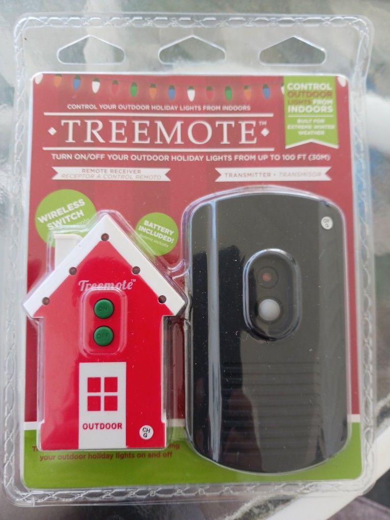 TREEMOTE WIRELESS REMOTE RECIEVER/ AND TRANSMITTER 