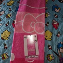 Hello Kitty Beach Towel 