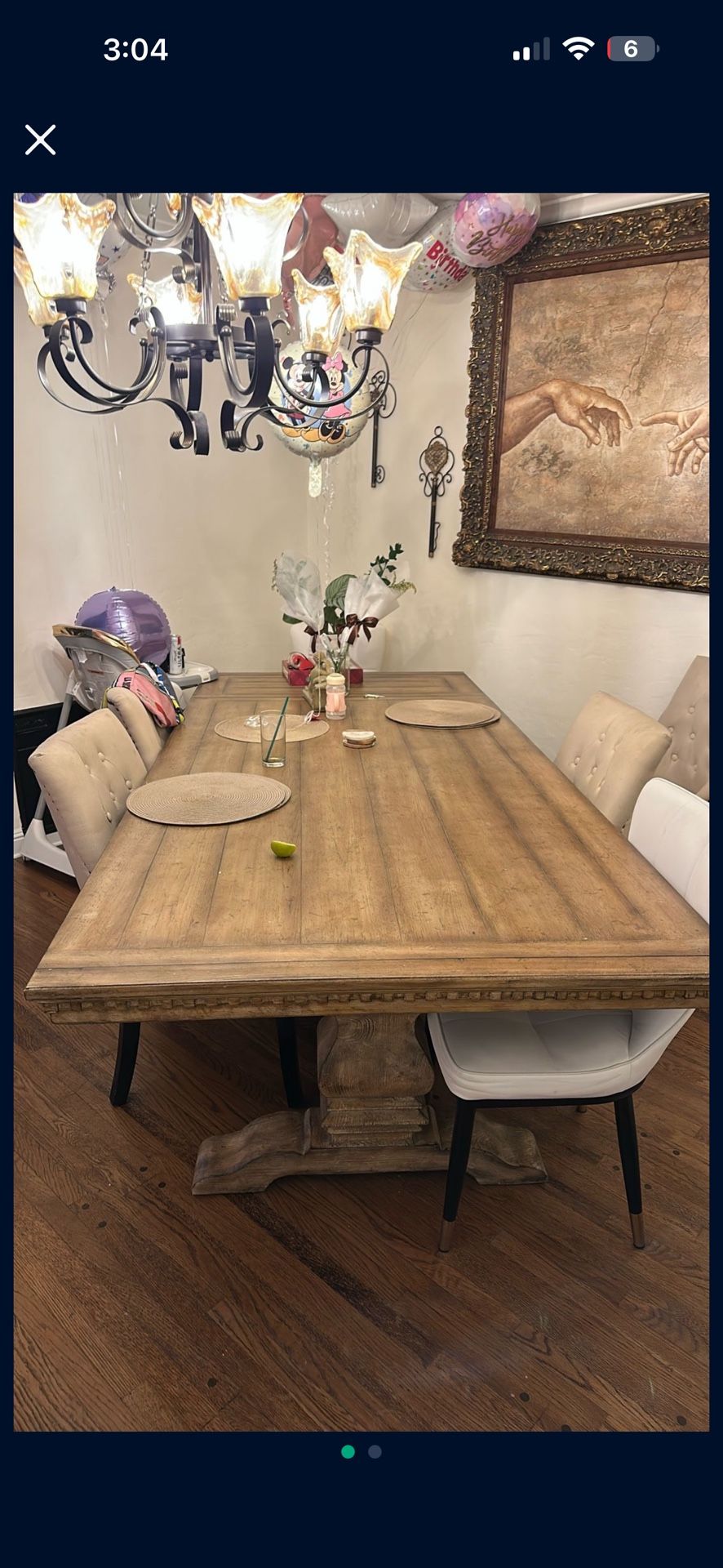 Wood Dining Table