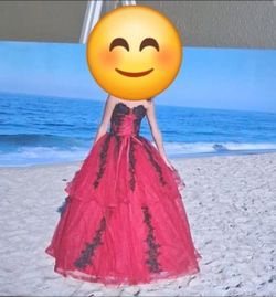 Quince/Sweet 16  Dress & underskirt