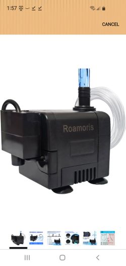 Small Pump With Level Sensor 110V Mini Condensate Pump Automatic Submersible Water Pump For Dehumidifier,Air Conditioner,HVAC,Ice Maker, Furnace,Air C