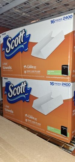 Scott C Fold Paper Towels 2400 Per Box 