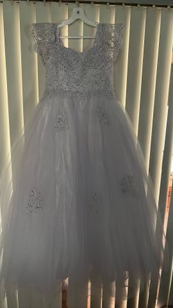 white dress used for first communion 
