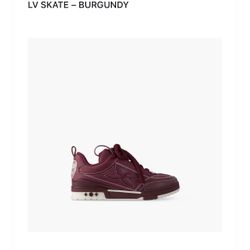 LV Skate Burgundy 