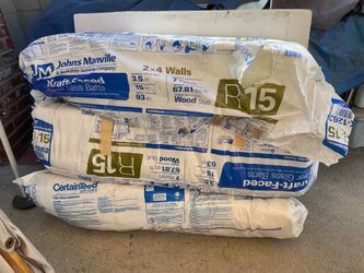 R-15 insulation 7 pieces