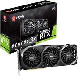 MSI - NVIDIA GeForce RTX 3090 VENTUS 3X 24G OC BV