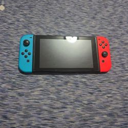 Nintendo Switch With Mario Party Game