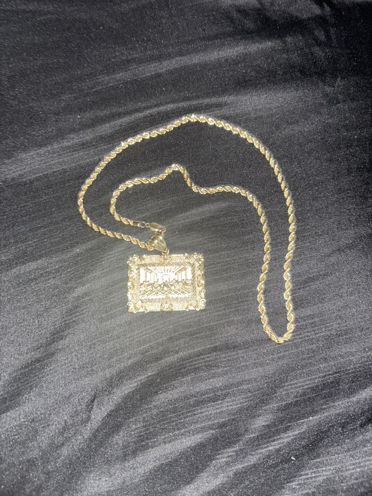 Gold Plated Last Supper Chain