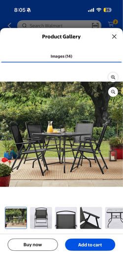 Mainstay outdoor dining set