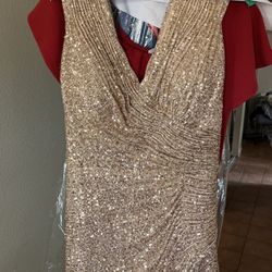 Gold Cinderella Divine Cocktail dress