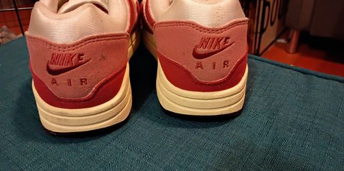 Nike Air Max Sneakers Red and White