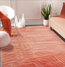 8x10 coral pink area rug