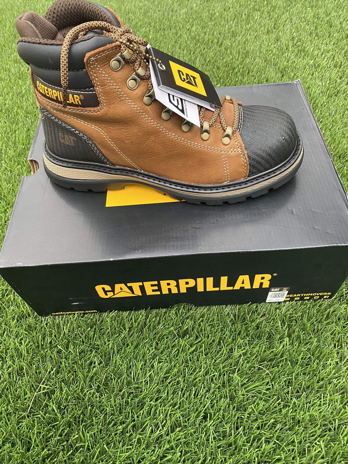 Caterpillar Work boots steel toe new