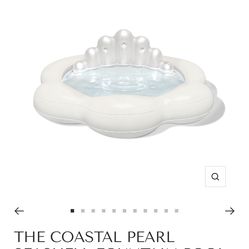 MINNIDIP  THE COASTAL PEARL SEASHELL FOUNTAIN POOL