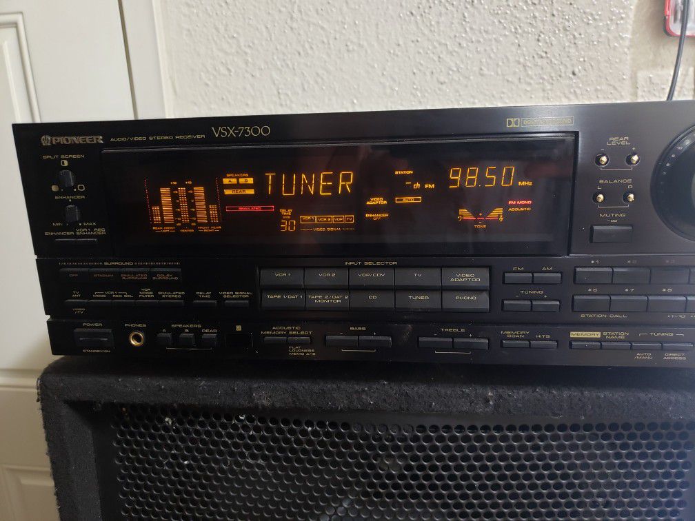 PIONEER SVX-7300 RECEIVER IN GREAT CONDITION NOTHING WRONG WITH THIS