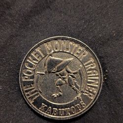 Pokémon 1997 Kabutops  Battle Coin
