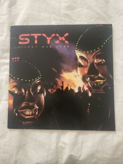 Styx Kilroy Was Here vinyl-- NEVER PLAYED! DISPLAY ITEM! My fav!