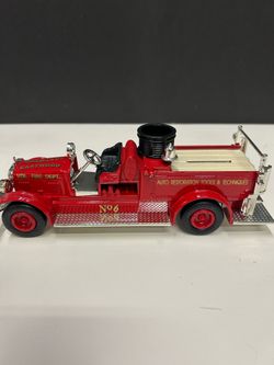 Eastwood 1926 Mack Fire Truck Coin Bank