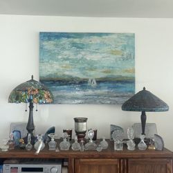 Crystal perfume bottles