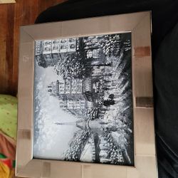 Textured Painting Of Paris