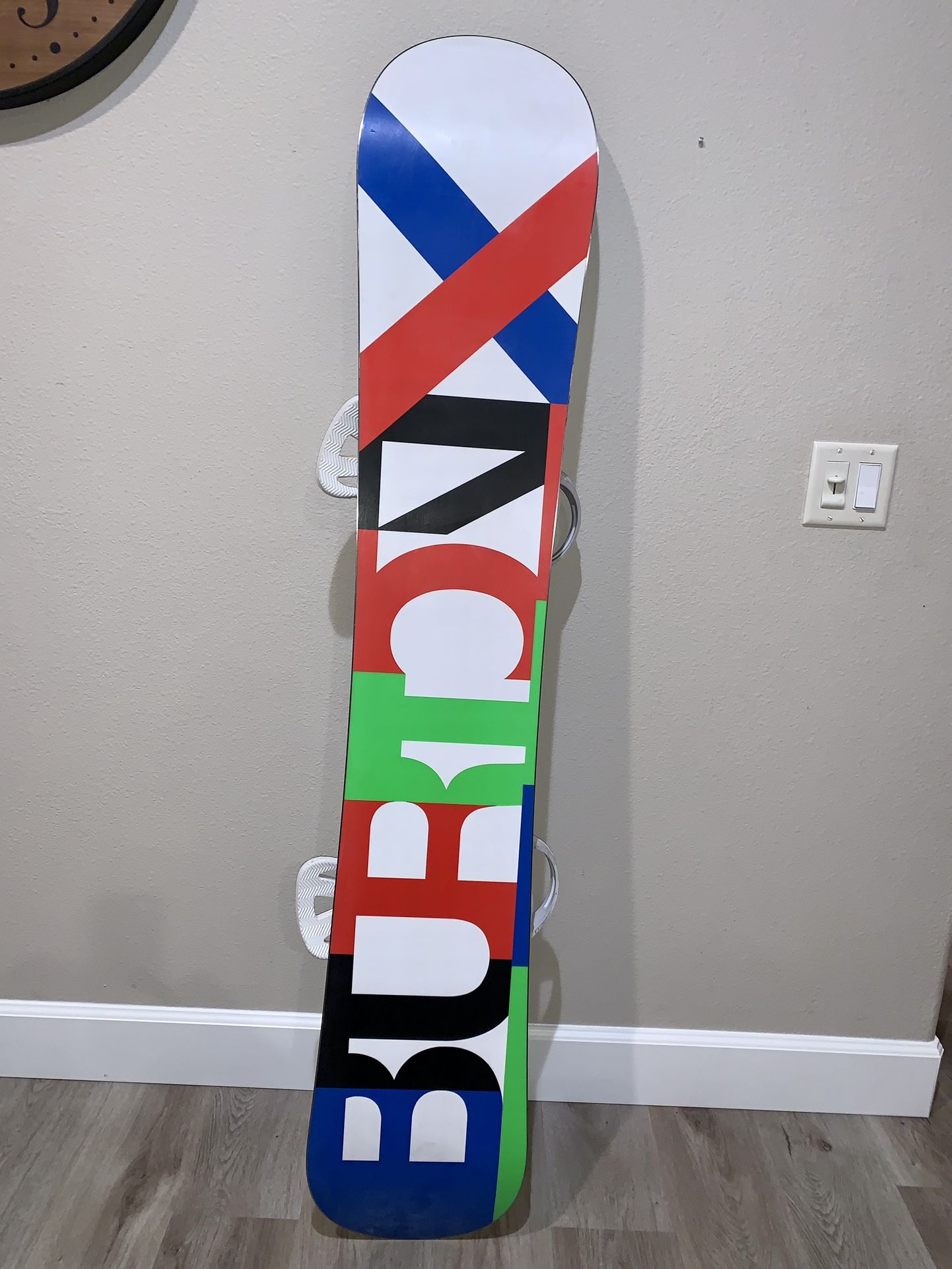 Men’s BURTON CUSTOM X SNOWBOARD With Bindings