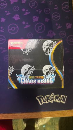 Pokemon cards Chaos Rising - Mega Evolution  36 booster