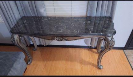 Marble coffe table and center table set