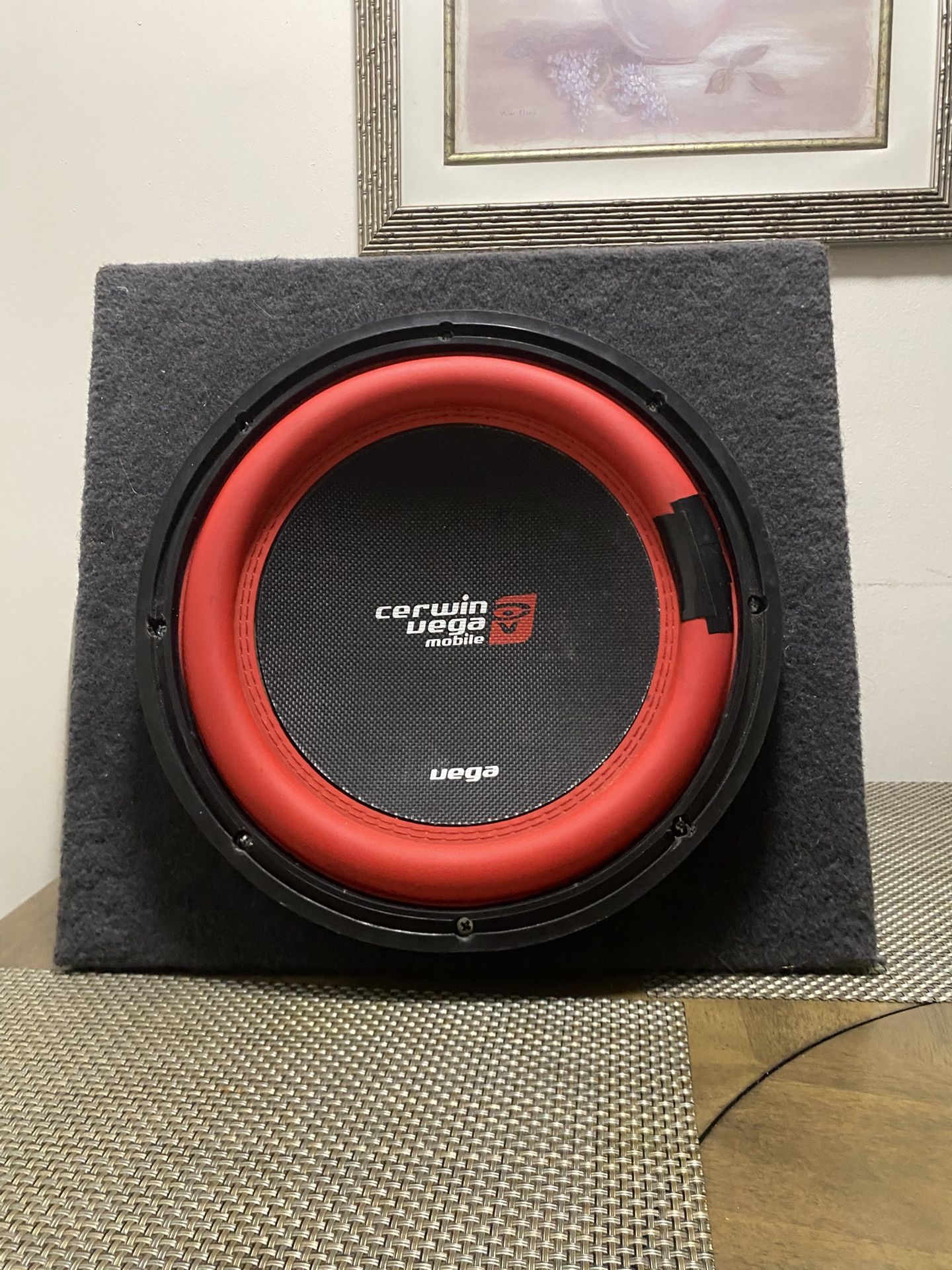 12” Subwoofer / Cerwin Vega / 1300W Max 750 RMS