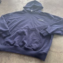 Navy Blue Amber Hoodie 