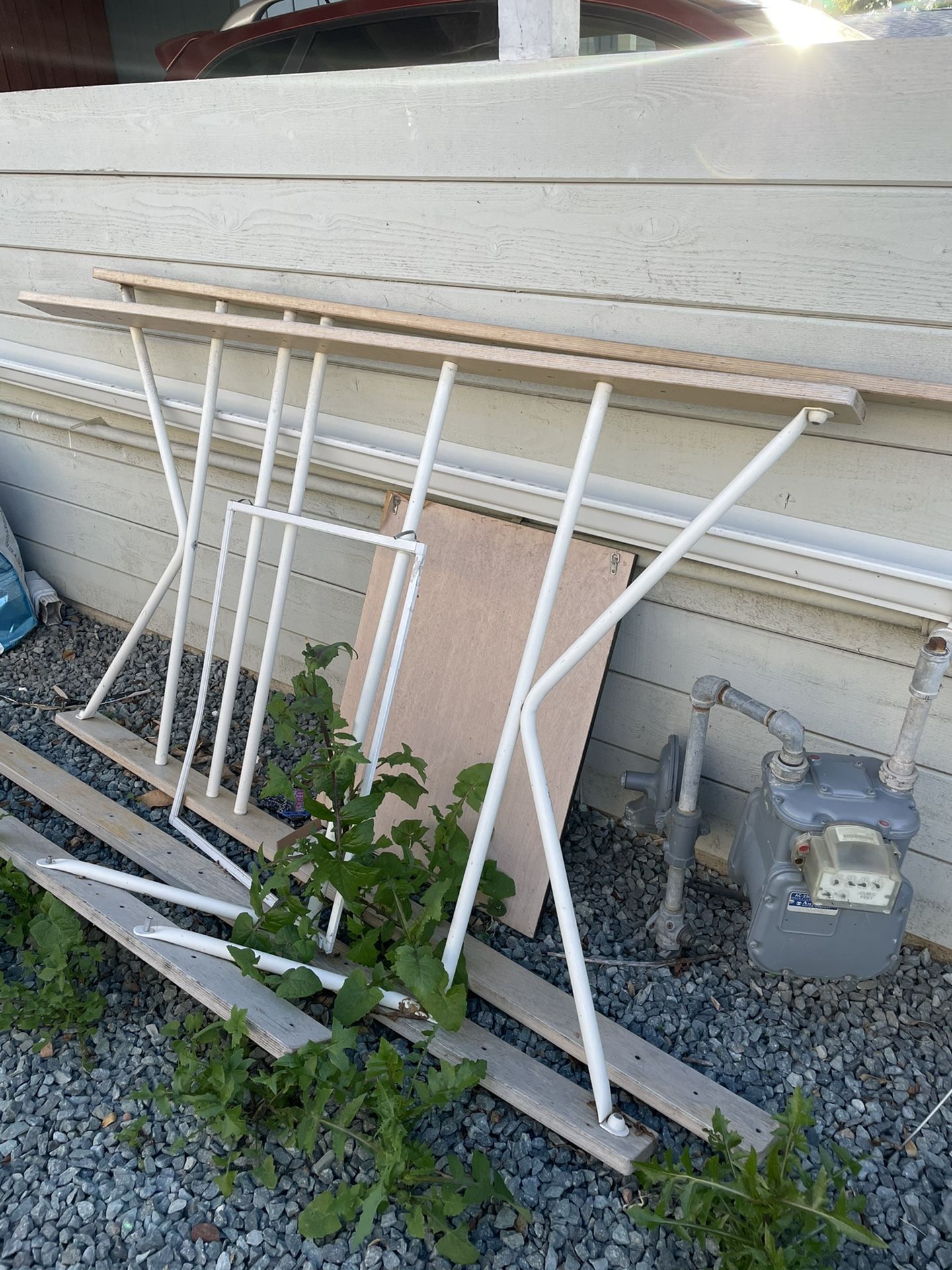 Free Metal And Wood Bed Posts